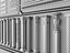 Kollektion klassischer architektonischer Ornamentsäulen