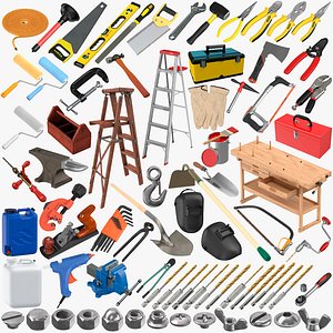 Handyman Tools Collection - 76 Models