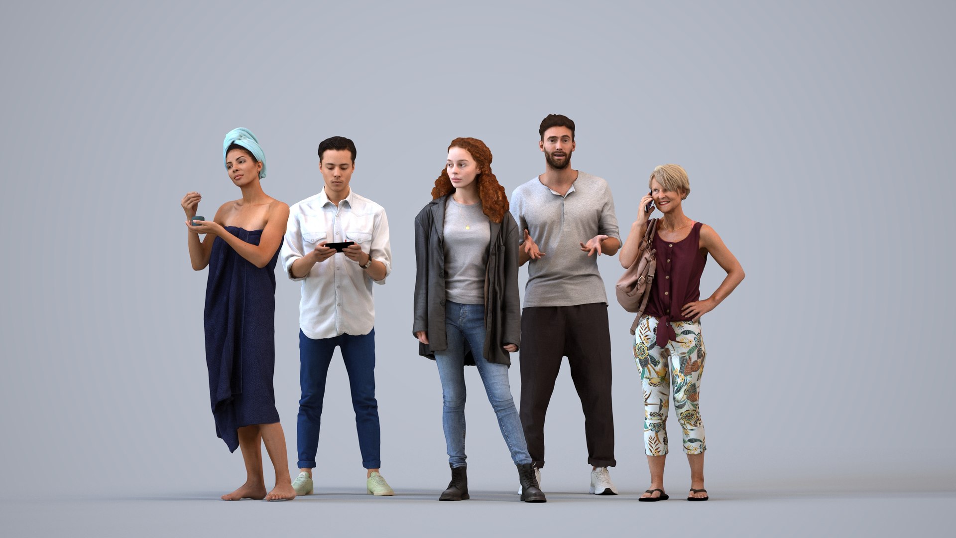 3D Basics0691 - A set containing 5 models of male and female adults standing in casual attire in public https://p.turbosquid.com/ts-thumb/2F/75r38A/fV/basics_0691_cover_banner/jpg/1773346705/1920x1080/fit_q87/fb721479e3bc435b44887e32f48c8f258459ce27/basics_0691_cover_banner.jpg