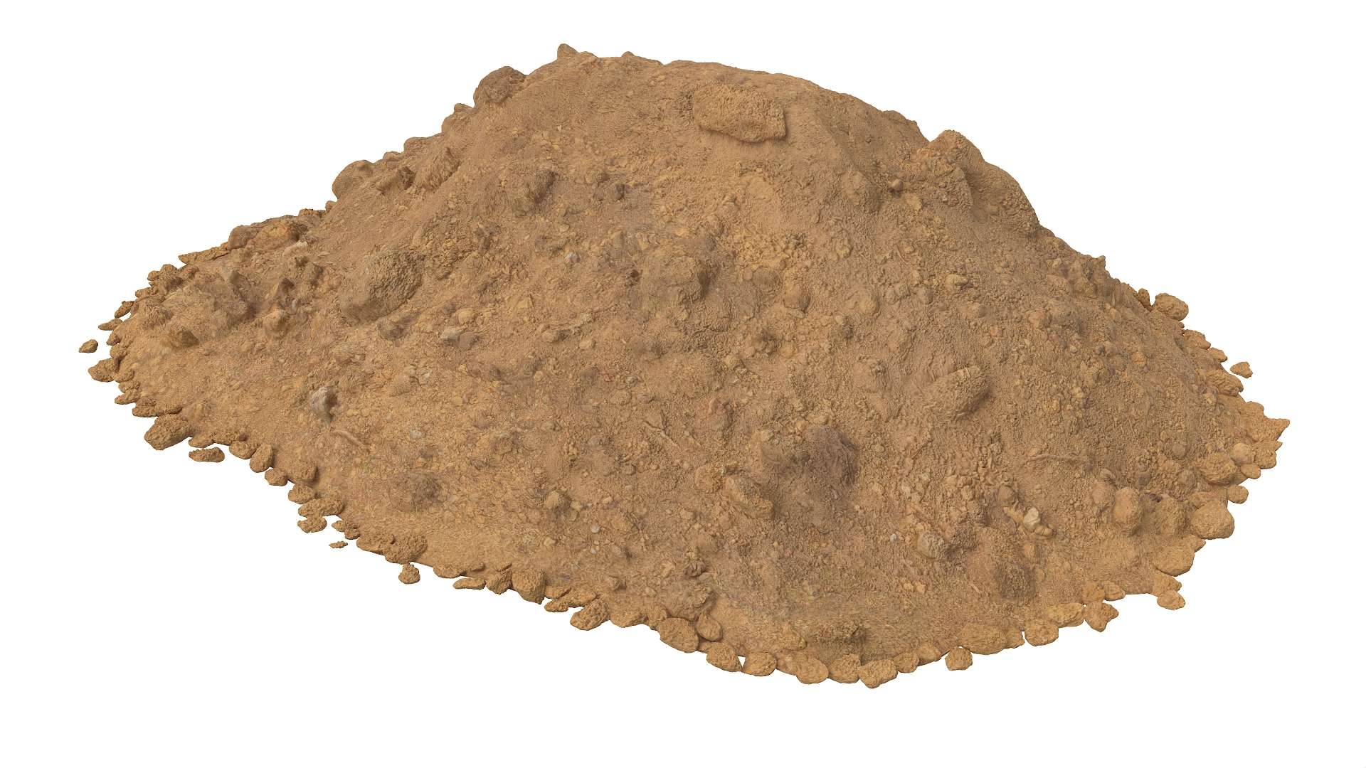 3D Pile Of Dirty Sand - TurboSquid 2373179