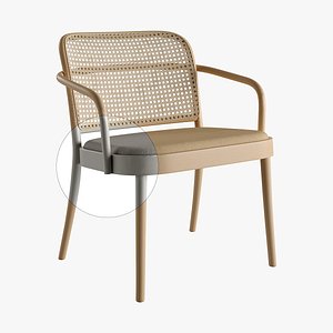 3D model 811 Lounge Armchair and Chair 367 by TON