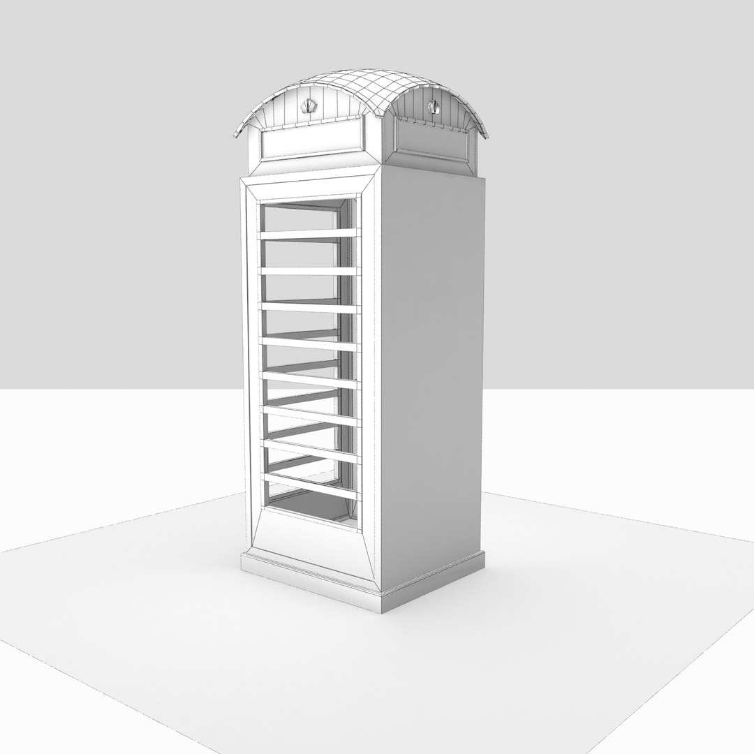 3D Phone Old Box - TurboSquid 1510348