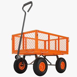 3D Garden Trolley 01