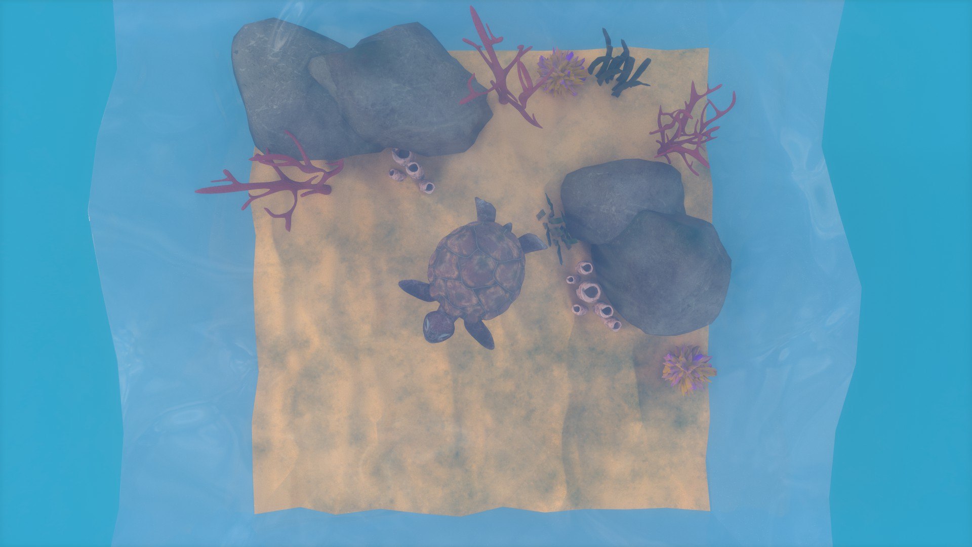 Cartoon Sea Turtle in The Ocean 3D model https://p.turbosquid.com/ts-thumb/2F/W7ivVr/TK/04/jpg/1690817713/1920x1080/fit_q87/542ab8aba98343034b094587ae1226896eff1f2a/04.jpg