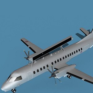 SAAB SF2000 AEWAC V06 Thailand 3D model