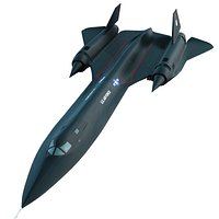 Lockheed Blackbird sr-71a