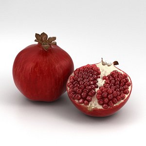 3D model pomegranate