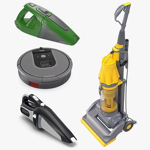 vacuum cleaners 3 cleaning 3D