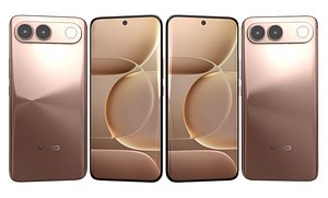 Vivo S2 5G Brown 3D model