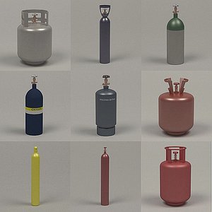 3d gas containers