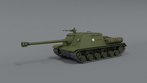 isu 122s tank 3D