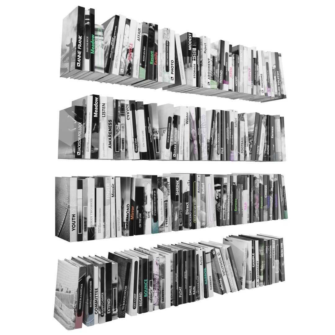 Book model - TurboSquid 1376325