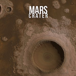 Mars Surface Crater