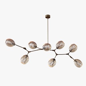 Lindsey Adelman Globe Branching Bubble Chandelier