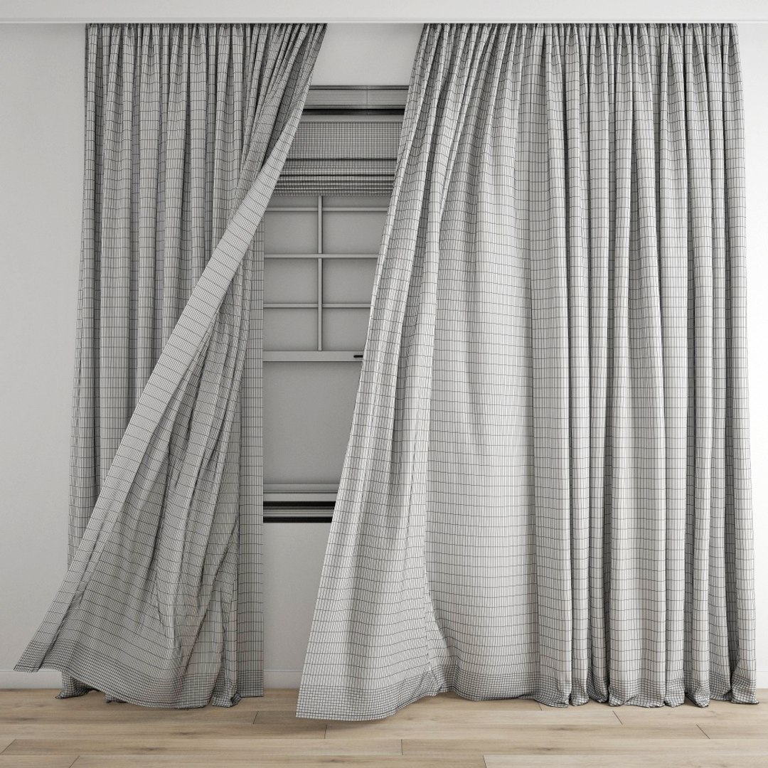3D Curtain 345 Wind Blowing Effect 8 - TurboSquid 1960034