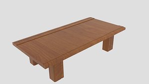 sanukiya-r japanese table 3D model