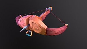 stylized prop 3D model