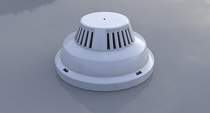 smoke detector 3D