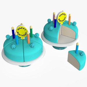 Birthday Cake 3D model