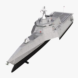 3d uss independence lcs-2 rigged