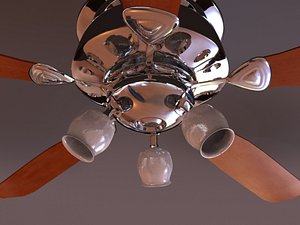 fan light 3d 3ds