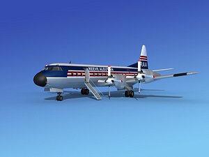 propellers electra lockheed 3d 3ds
