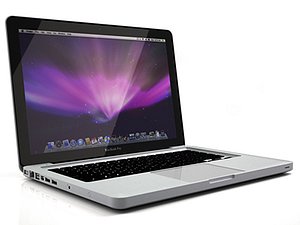 3d apple macbook pro led