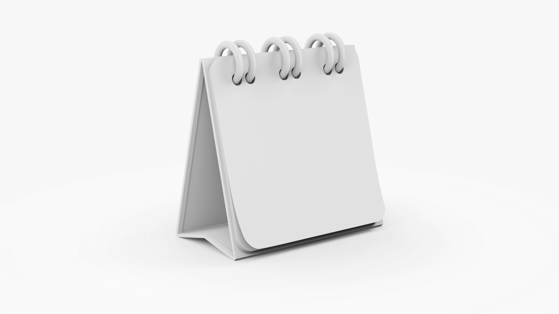 Desktop Calendar 3D - TurboSquid 1805980