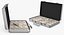 Caja de aluminio llena de dinero