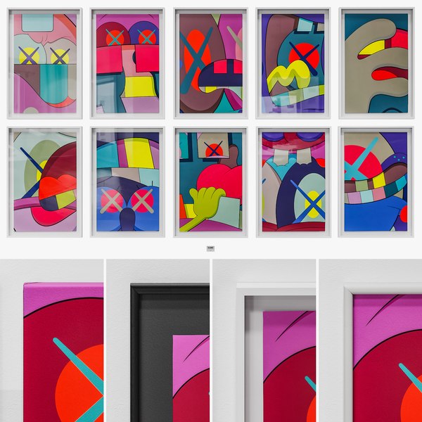 3d kaws art 0004
