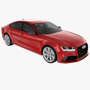 3d max audi rs7 sportback 2015