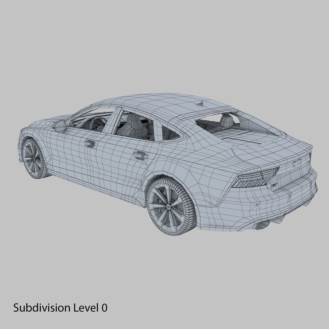 3d Max Audi Rs7 Sportback 2015