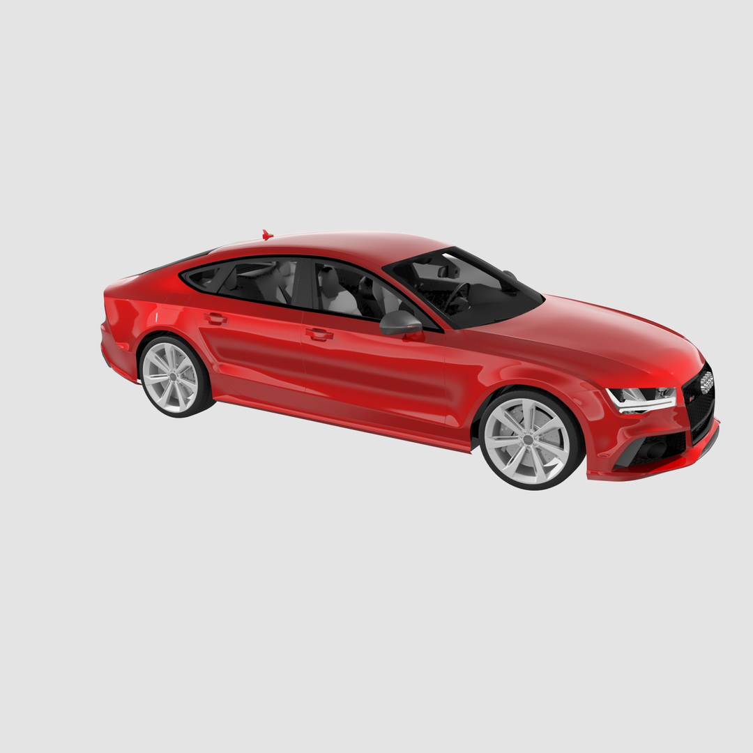 3d max audi rs7 sportback 2015