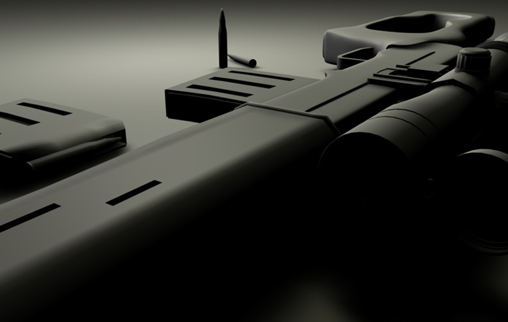3d Sniper Model