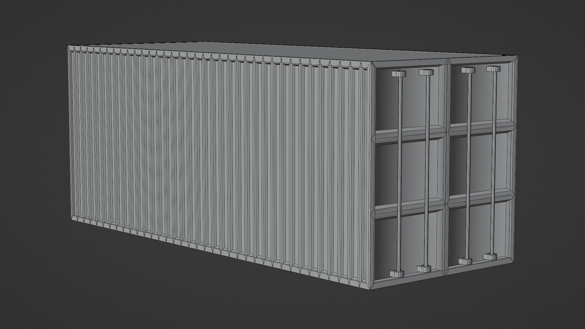 Simple Industrial Containers Pack 3D Model - TurboSquid 1899052