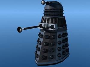 3d dalek bbc science model