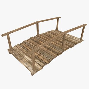 old wooden bridge 3ds
