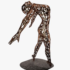 3D sculpture woman 1