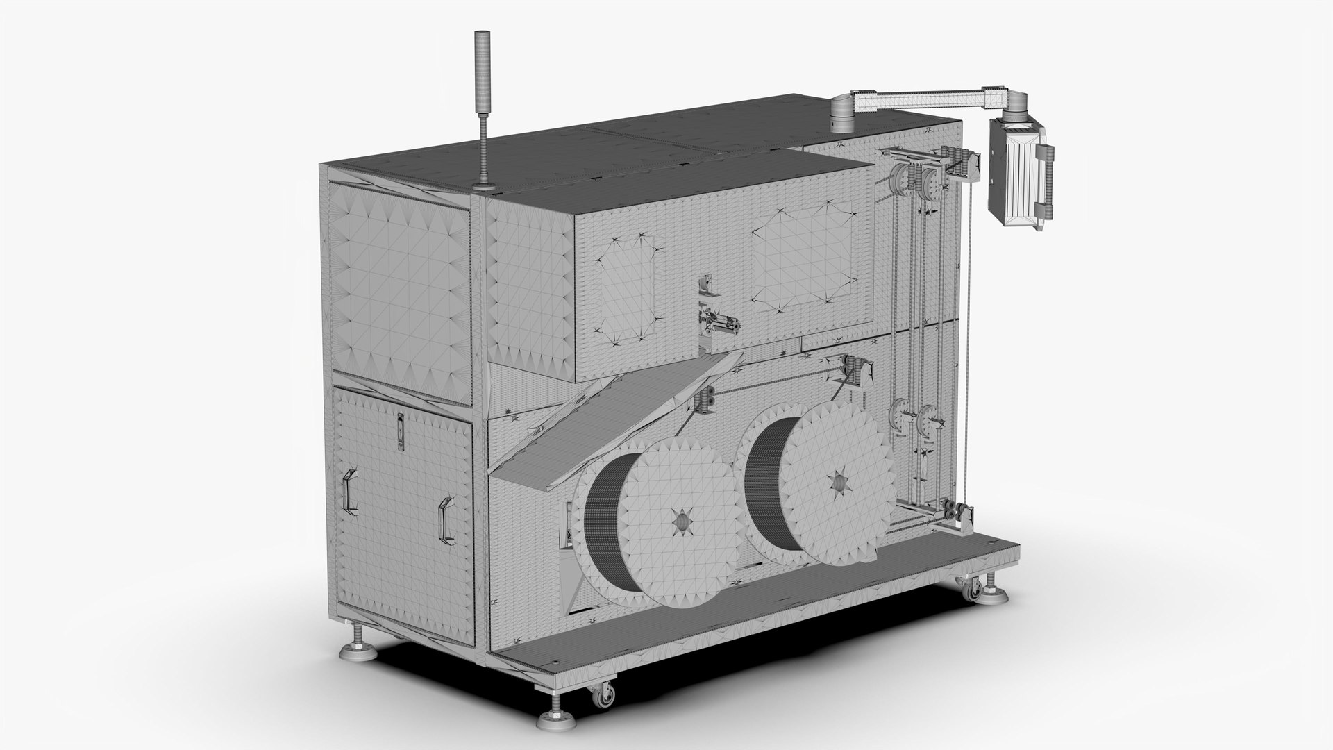 3D Automatic Conduit Winding Welding Machine Model - TurboSquid 1998172