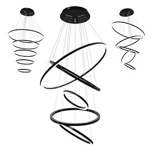 Modern Rings Chandelier