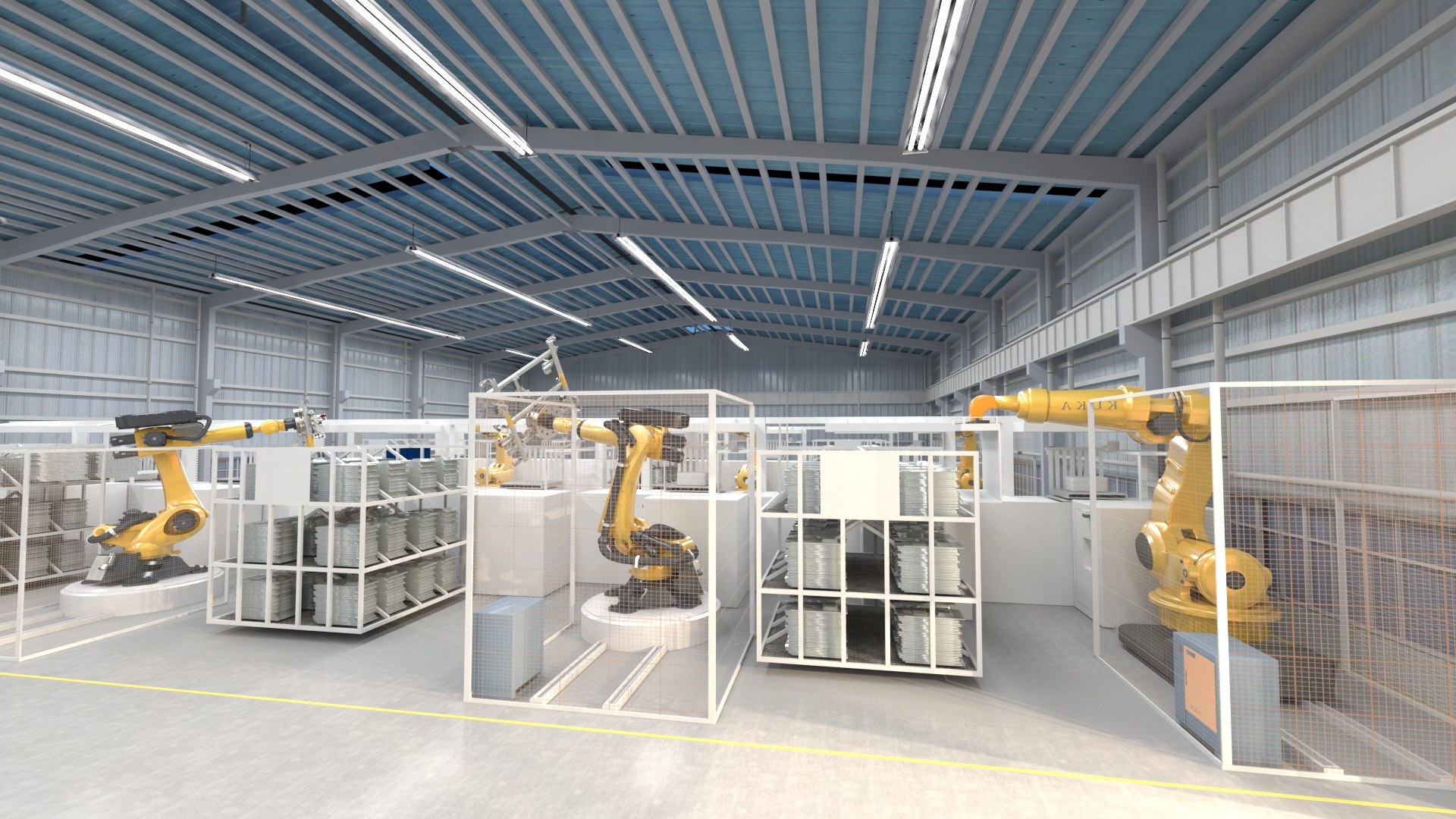 Factory 3D Model - TurboSquid 2237417