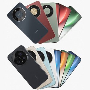 Honor Magic8 Pro 5G  and Lite 5G Collection 3D model