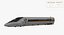 Hochgeschwindigkeitszug Lokomotive Rail Star Rigged 3D-Modell