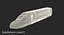 Hochgeschwindigkeitszug Lokomotive Rail Star Rigged 3D-Modell