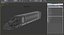 Hochgeschwindigkeitszug Lokomotive Rail Star Rigged 3D-Modell