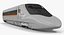 Hochgeschwindigkeitszug Lokomotive Rail Star Rigged 3D-Modell