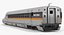 Hochgeschwindigkeitszug Lokomotive Rail Star Rigged 3D-Modell