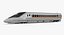 Hochgeschwindigkeitszug Lokomotive Rail Star Rigged 3D-Modell