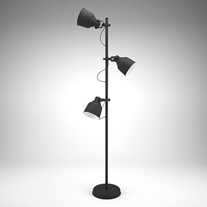 ikea hektar floor lamp 3D