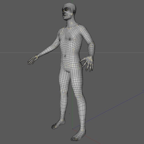 3d Realistic Base Mesh 24